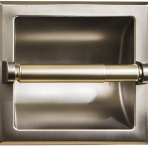 BATH - TOILET PAPER HOLDER - RECESSED - NICKEL