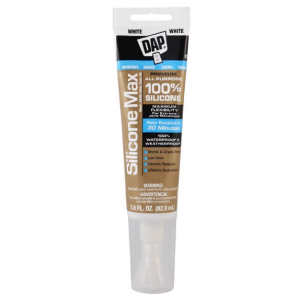 CAULKING - DAP SILICONE MAX - WINDOW & DOOR - WHITE
