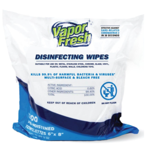 CLEANER - WIPES - SANITIZE VAPOR FRESH