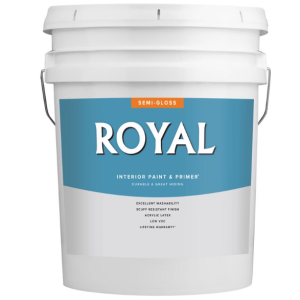 PAINT - ROYAL INTERIOR - SEMI GLOSS - 5 GALLON