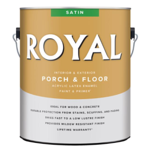 PAINT - ROYAL PORCH & FLOOR - SATIN - 1 GALLON