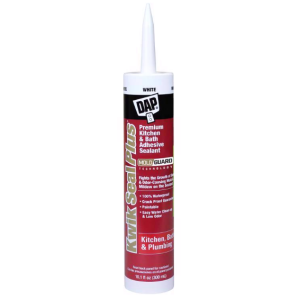 CAULKING - DAP KWIK SEAL PLUS - KITCHEN & BATH - WHITE
