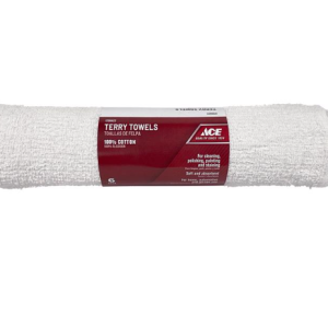 TOWELS - TERRY - 6PK