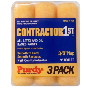 PAINT - ROLLER COVER - 3/8N - 3PK
