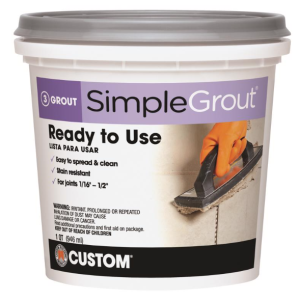 GROUT - PRE MIXED - BRIGHT WHITE - 1QT
