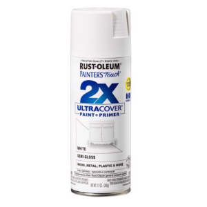 PAINT - SPRAY - WHITE - SEMI GLOSS