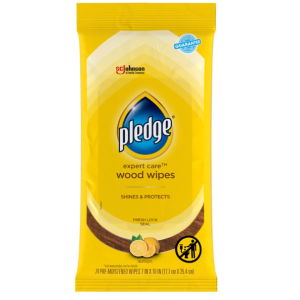 CLEANER - WIPES - PLEDGE - 24CT