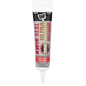 CAULKING - DAP KWIK SEAL ULTRA - KITCHEN & BATH - WHITE