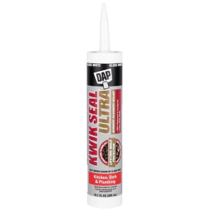 CAULKING - DAP KWIK SEAL ULTRA - KITCHEN & BATH - WHITE