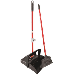 BROOM W/ DUSTPAN 10"