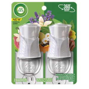 AIR FRESHENER - AIR WICK - PLUG IN WARMER - 2PK