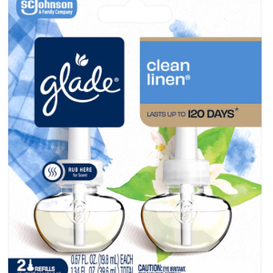AIR FRESHENER - GLADE OIL - LINEN - 2PK