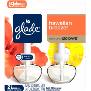 AIR FRESHENER - GLADE OIL - HAWAII - 2PK