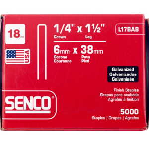 STAPLES - 18GU 1/4" 5000