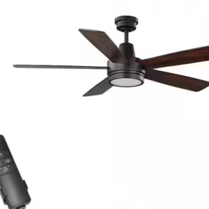CEILING FAN - 54" - BLACK
