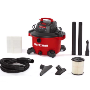 VACUUM WET/DRY 12GAL 6HP