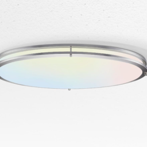 FIXTURE - LED OVAL - 32" - SATIN NICKEL
