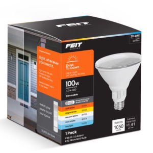 BULB - LED E26 - DUSK TO DAWN - ADJUSTABLE 100W