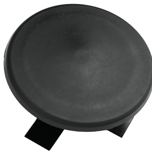 LAMP POST CAP - BLACK