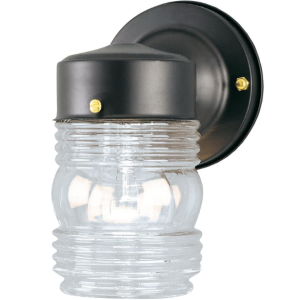 FIXUTRE - JELLY JAR WALL LIGHT - BLACK