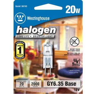 BULB - HALOGEN GY6.35 - 20W