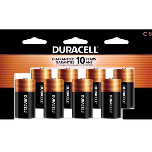 BATTERIES - C - 8PK