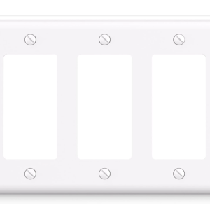 OUTLET - 3G DECORA WALL PLATE - WHITE