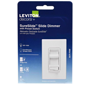 OUTLET - DIMMER SWITCH - WHITE