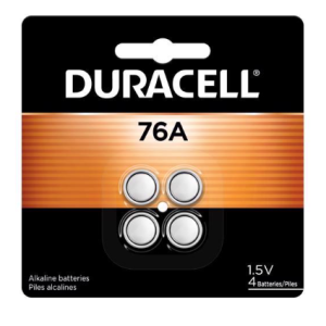 BATTERIES - 76A - 4PK