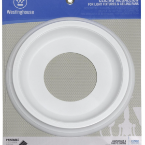 CEILING FAN - COVER 10" ROSETTE - WHITE