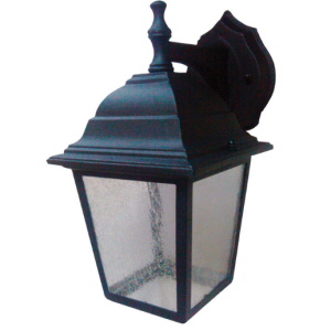 FIXTURE - WALL LANTERN - BLACK