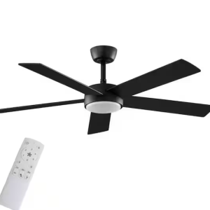 CEILING FAN - 52" - BLACK