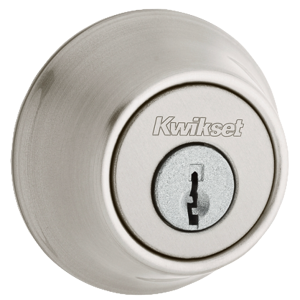 DOOR - DEADBOLT - KWIKSET - SATIN NICKEL