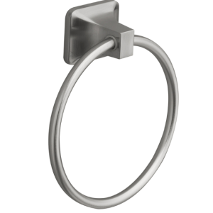 BATH - TOWEL RING - NICKEL