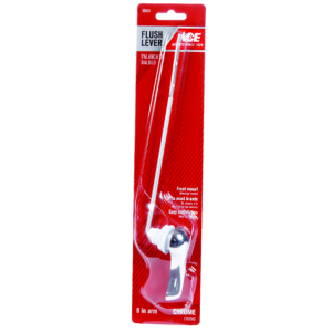 TOILET - FLUSH LEVER - FRONT MOUNT - CHROME