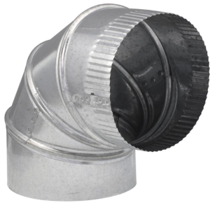 DUCT - 6" 26ga GALV ADJ ELBOW