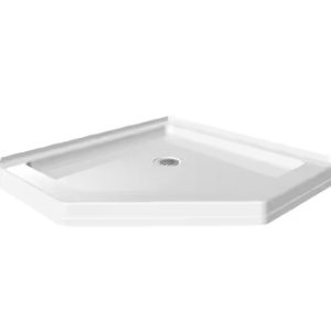 BATH - NEO ANGLE SHOWER PAN - 38 X 38