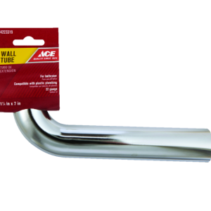 SINK DRAIN ASSEMBLY - WALL BEND - 7" 1-1/4 - CHROME