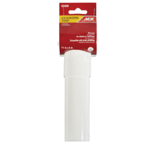 PVC - EXTENSION TUBE - 1-1/2 X 6 - WHITE