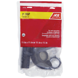 PVC - P-TRAP - 1-1/2 - BLACK