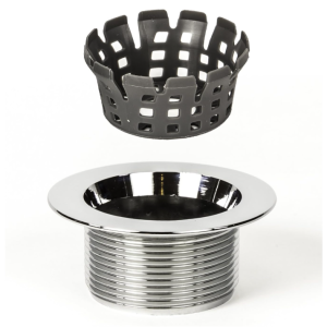 BATH - TUB DRAIN SHOE W/ STRAINER - 1-1/2"