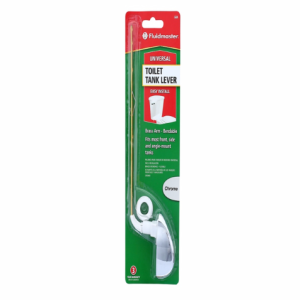 TOILET - FLUSH LEVER - UNIVERSAL - CHROME