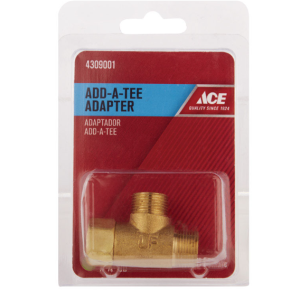 VALVE - ADD-A-TEE 3/8X3/8X3/8LF