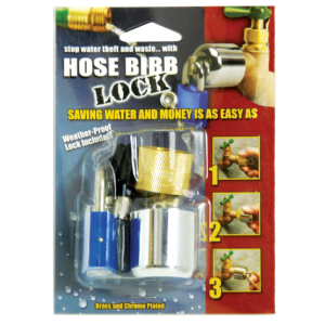 HOSE BIBB LOCK & PADLOCK