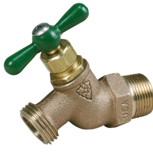 HOSE BIB - NO-KINK 1/2 MIP