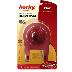 TOILET - FLAPPER KORKY PLUS - 2"