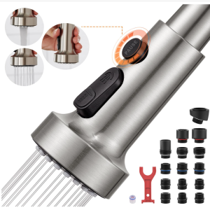 KITCHEN - PULL OUT SPRAY HEAD - SATIN NICKEL