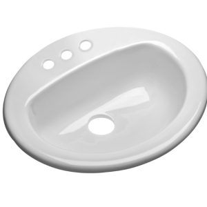 BATH - SINK - OVAL 20-1/2" X 17"