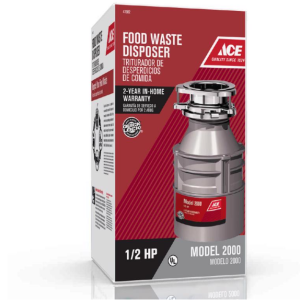 KITCHEN - DISPOSAL - 1/2HP ACE