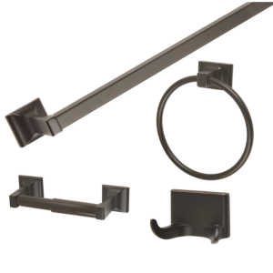 BATH - ACCESSORIES KIT - OIL RUBBED BRONZE